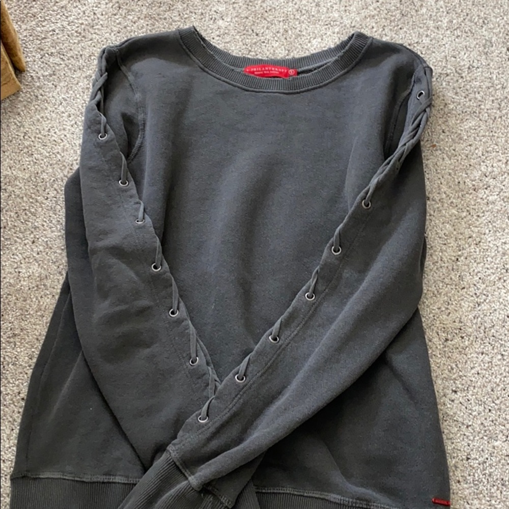 n:Philanthropy sweatshirt